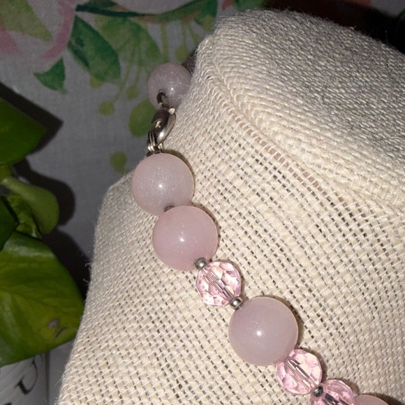 Chic Pink Heart Pendant Necklace - Picture 5 of 6